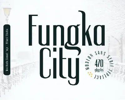 Fungka City font