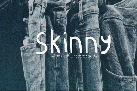 Skinny Typeface font