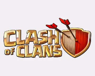 Clash of Clans Game font