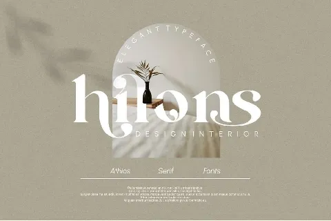 Athios font