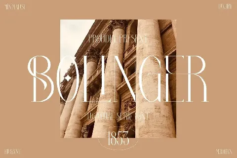 Bolinger font