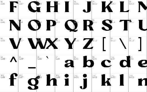 Gudina font