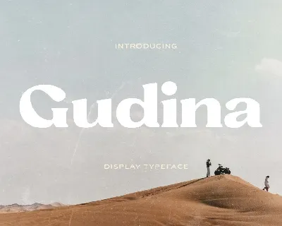 Gudina font