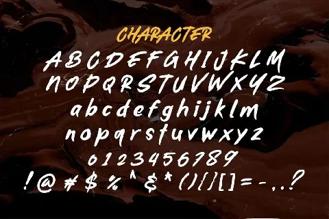 Mortal Wave Dry Brush font