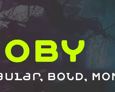 Moby font