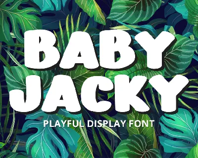 BABY JACKY font