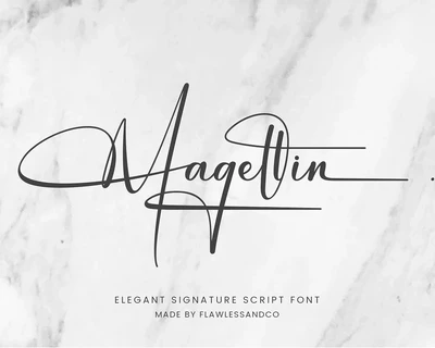 Magellin font