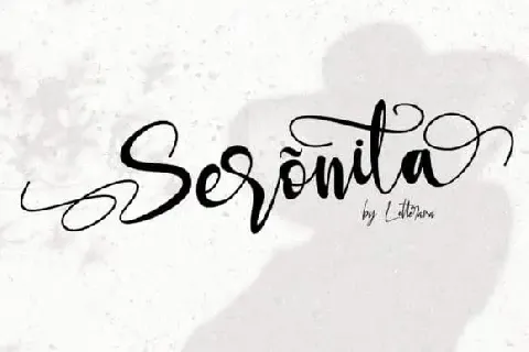 Seronita Calligraphy font