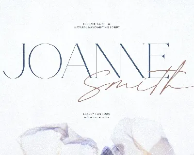 Joanne Smith font