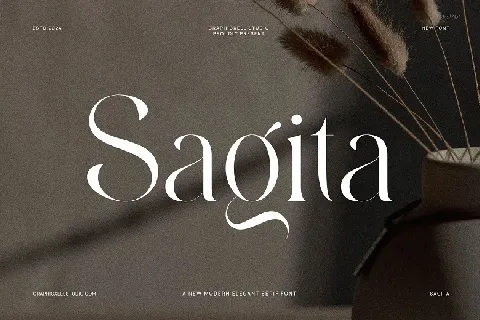 Sagita font