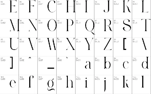 Sagita font