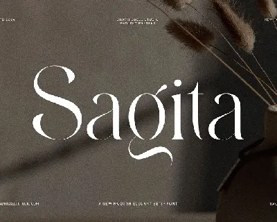 Sagita font