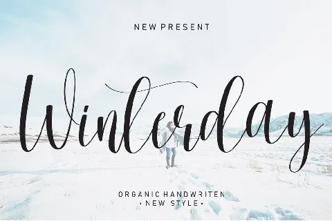 Winterday font