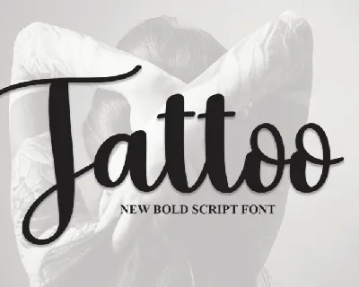 Tattoo Script font
