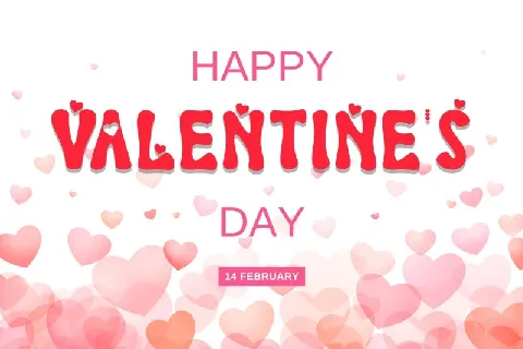 Pink Valentine font