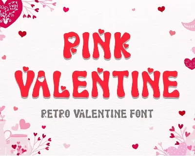 Pink Valentine font