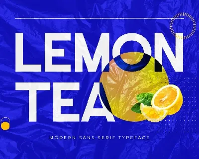 Lemontea font