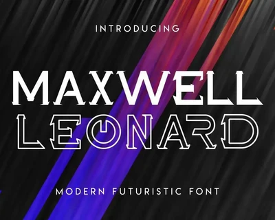 Maxwell Leonard Demo font