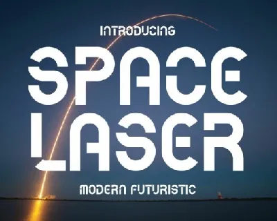 Space Laser font