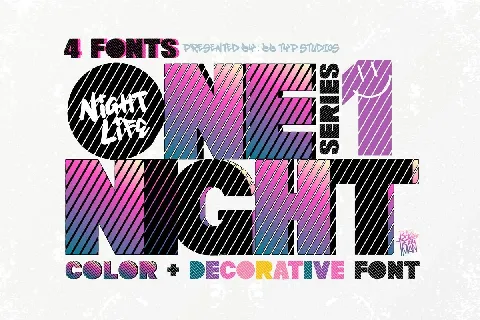 One Night 1 font