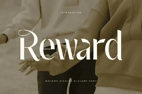Reward font