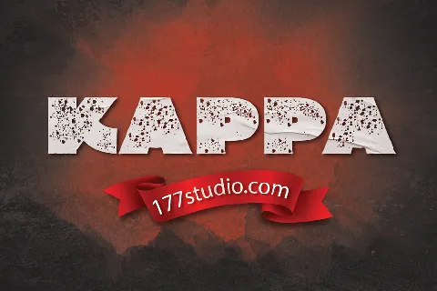 Kappa font