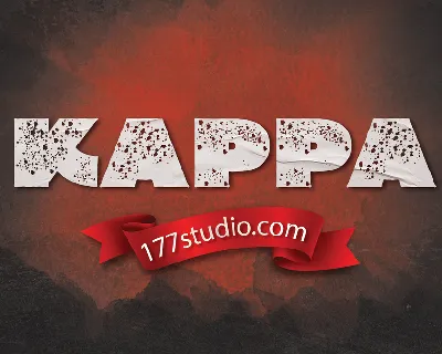 Kappa font