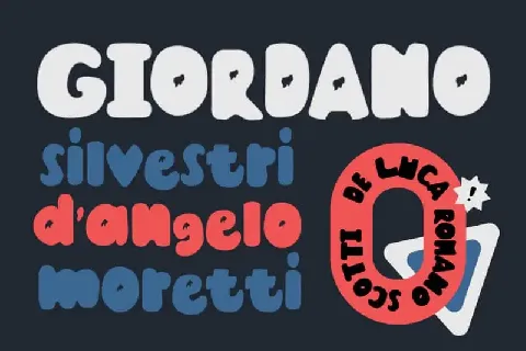 Delmano Morelli Display font