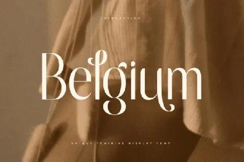 Belgium Typeface font