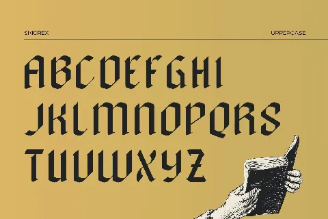 Skrigex Gothic - Demo Version font