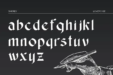 Skrigex Gothic - Demo Version font