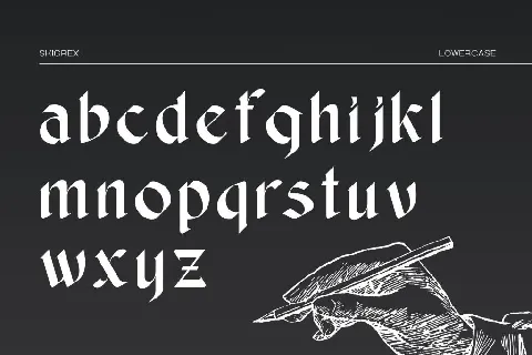 Skrigex Gothic - Demo Version font