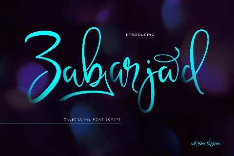 Zabarjad font