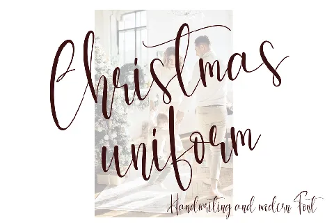 Christmas Uniform font