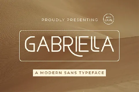 Gabriella font