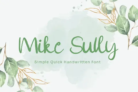 Mike Sully font