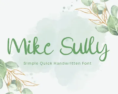 Mike Sully font