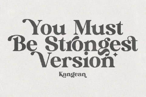 Kangean font