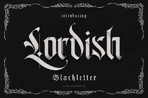 Lordish Blackletter Free font