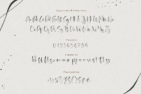 Scrabble Script font