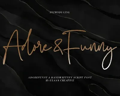 Adorefunny font