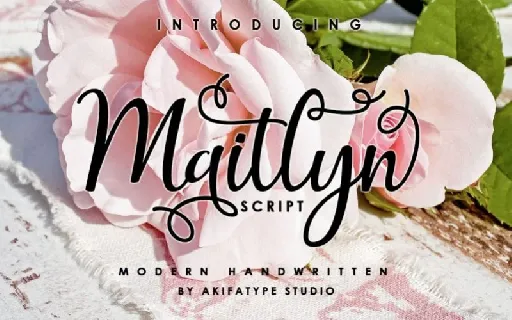 Maitlyn Script font