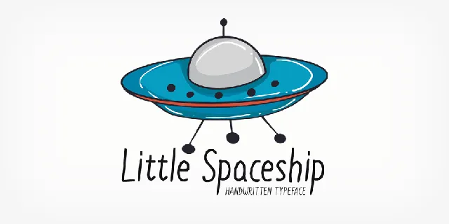 Little Spaceship font