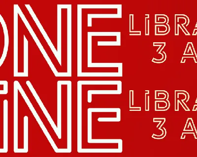 LIBRARY 3 AM font