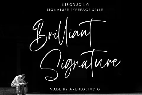 Brilliant Handwritten font