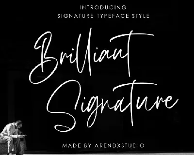 Brilliant Handwritten font