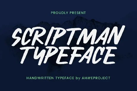 Scriptman Demo font