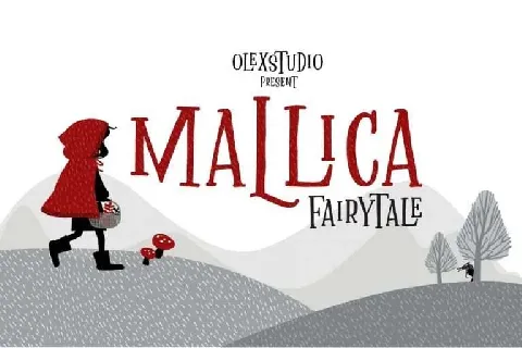 Mallica Fairytale Typeface Free font