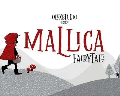 Mallica Fairytale Typeface Free font