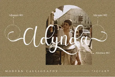 Adynda font